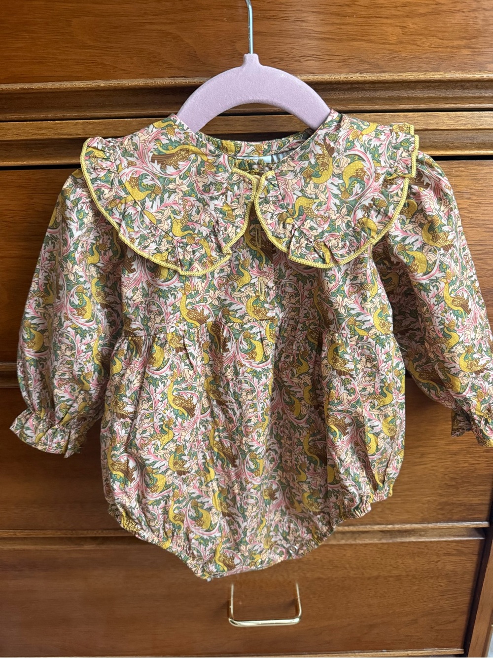 Baby Boutique Floral Romper